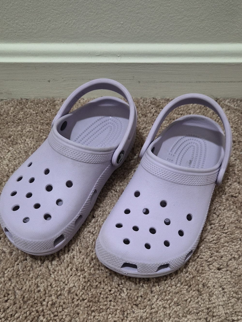 CROCS Kids Light Lavender Classic Clog